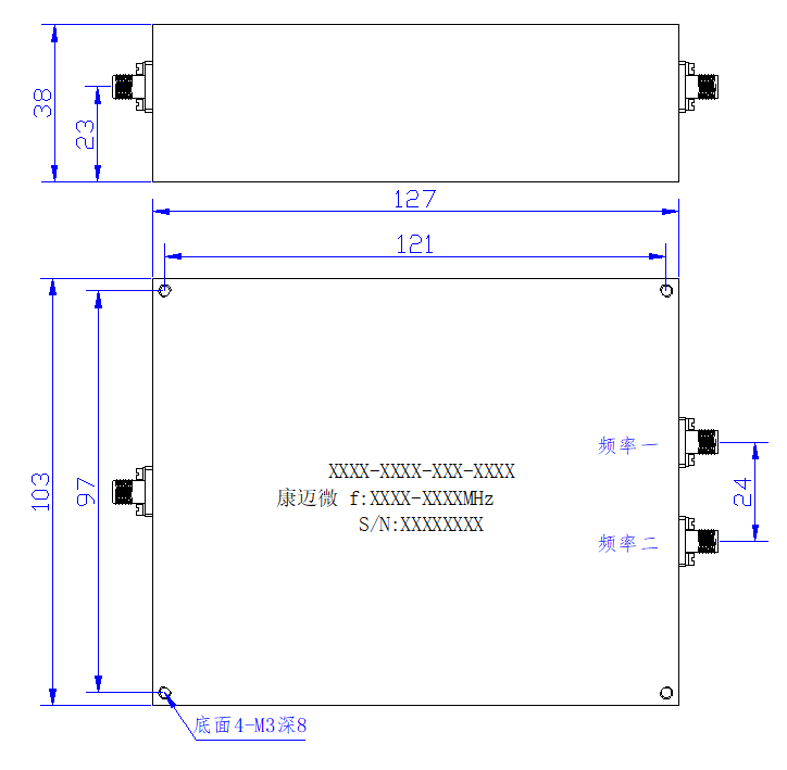 ZCB5-C1350-1780-2818 Diplexer