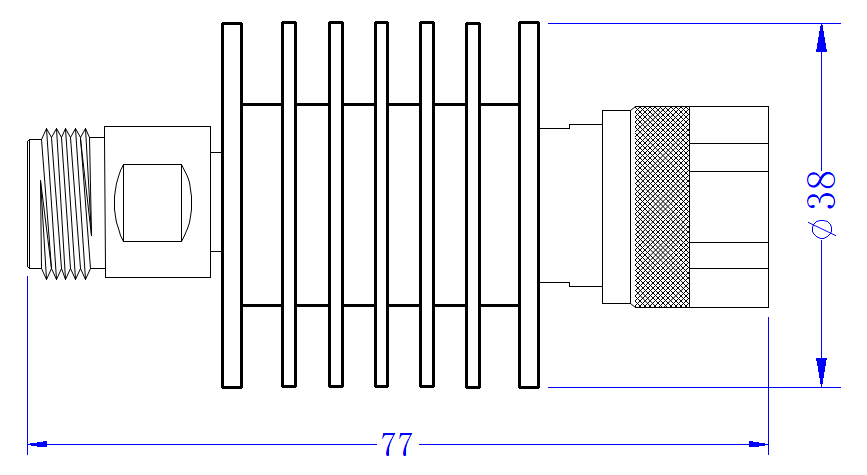 DA9-1025-0-18G-1810 Attenuator
