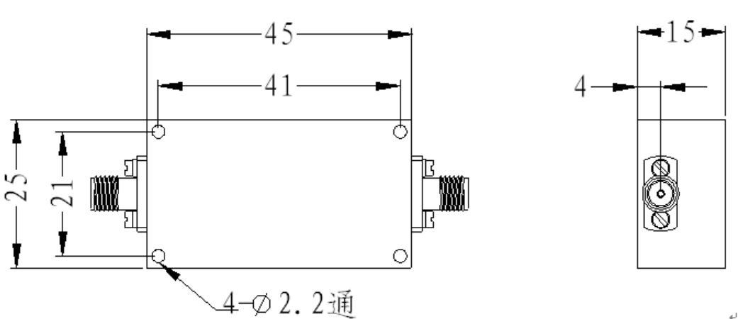 ZLPF2-L2500-2800-615 滤波器