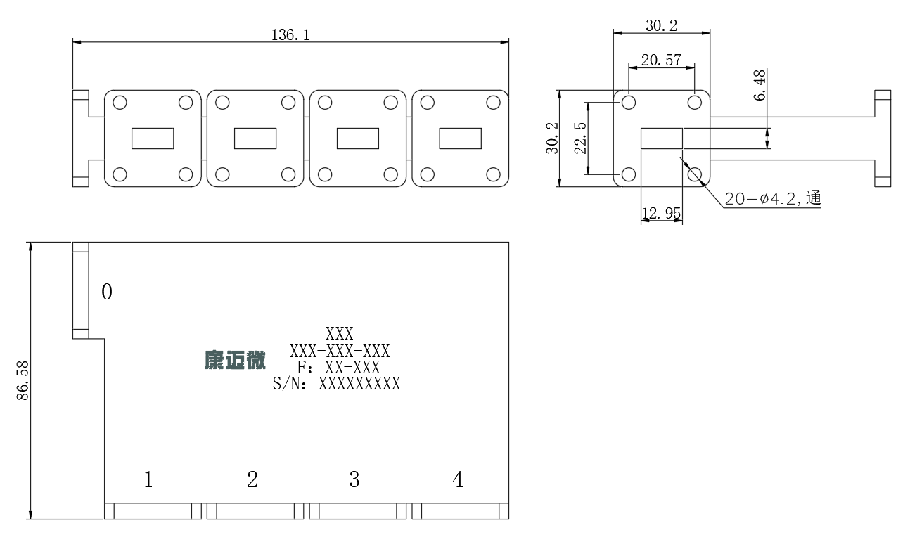 ZMC25-4W17354-19875-089 Combiner