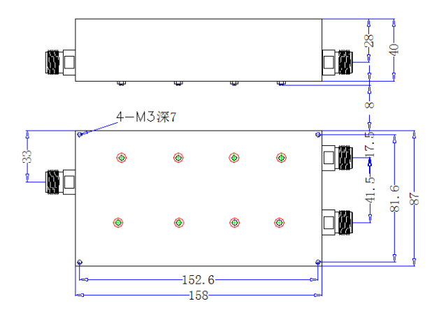 OQ-ZCB6-C800-3000-631 双工器