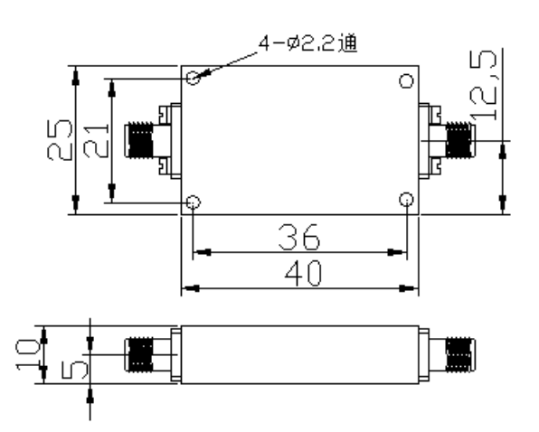 UCL-HPF50150-600M-50-S 滤波器