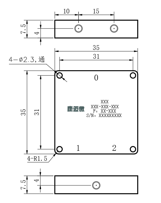 ZPD25-2M0.8-2G-639 Power divider