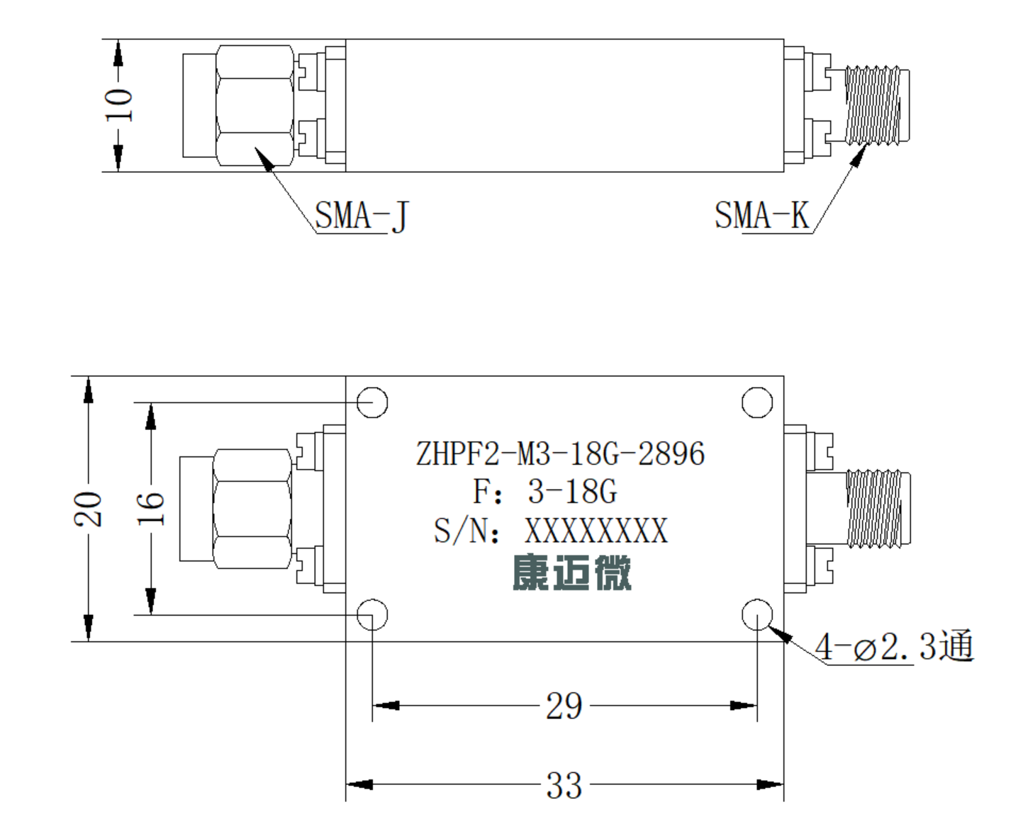 ZHPF2-M3-18G-2896 Filter