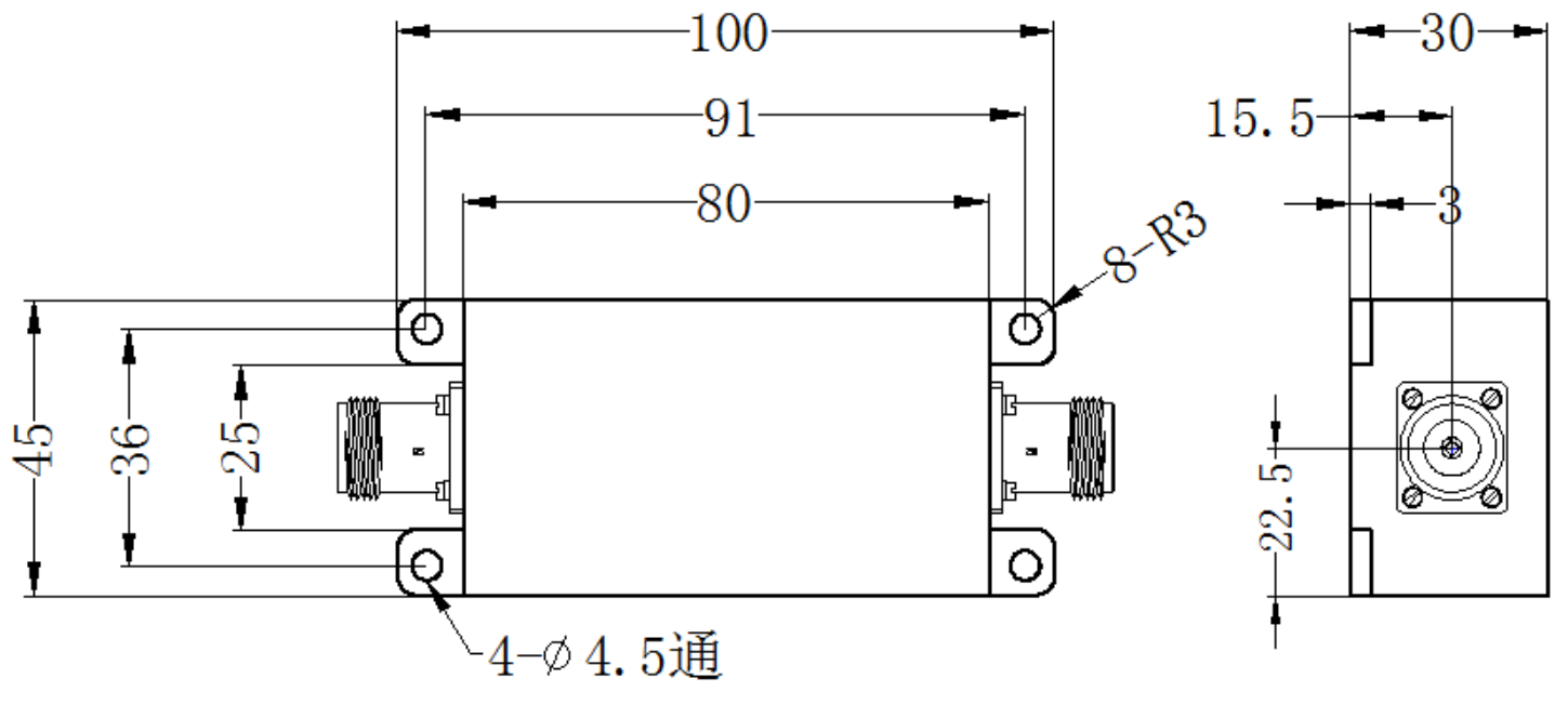 ZLPF2-L30-88-600 滤波器