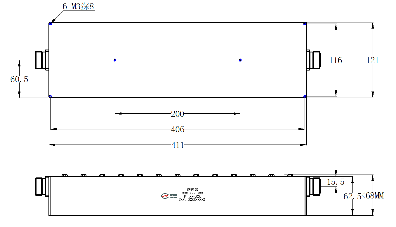 ZBSF6-C880-915-909 滤波器