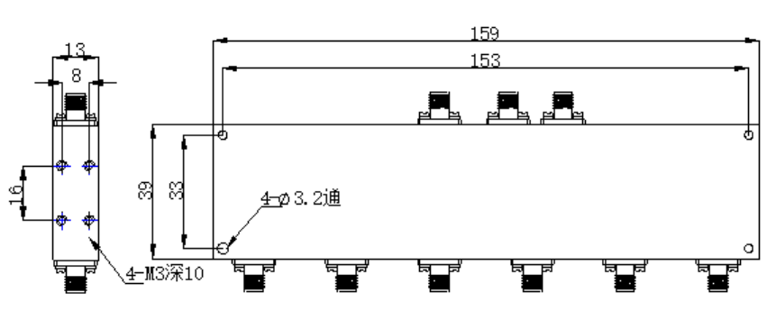 ZHPC-3.4-3.8-61 合路器