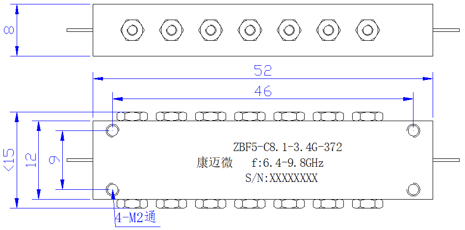 ZBF5-C8.1-3.4G-372 Filter