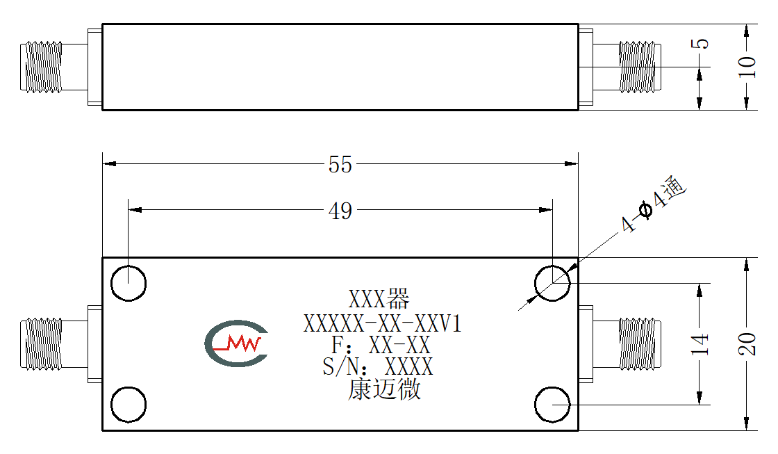 ZBF-L20-800-C5315 Band pass filter
