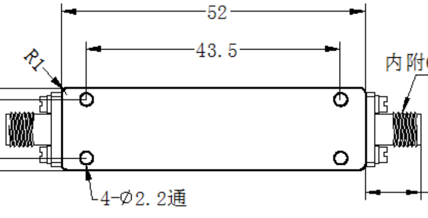 ZBF2-C12.23-1.15G-1169 滤波器