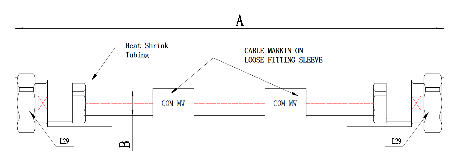 DCA9-L29M10000L29M14.70-3270 Coaxial Cable