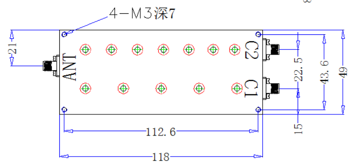 OQ-ODX-C1850-3700-SMA 滤波器
