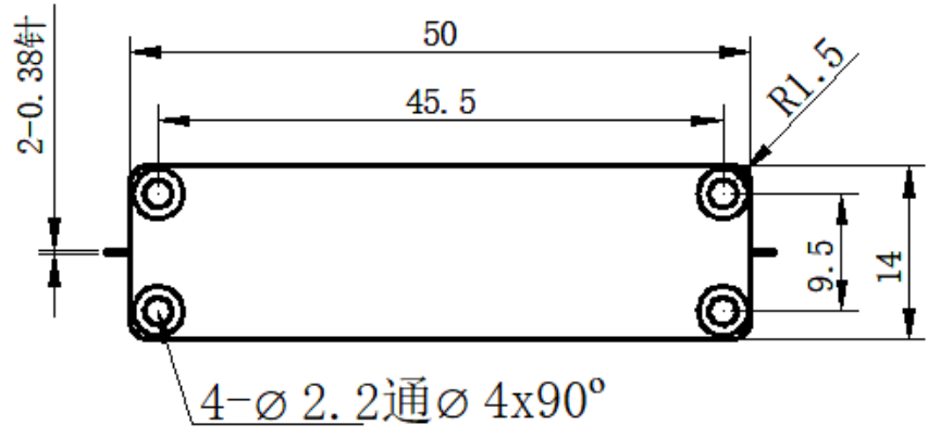 ZBF2-C14.95G-2.8G-842 滤波器
