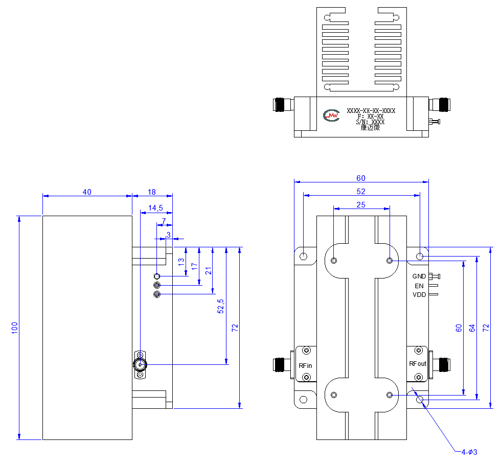 DPA8-16-18G-3924 Power amplifier