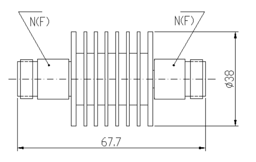 DA9-1025-0-4000-2881 Attenuator