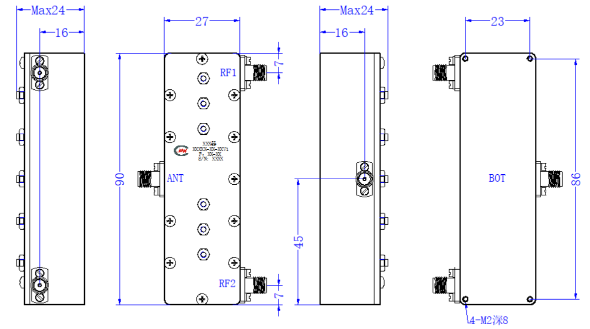 ZCB13-C1350-1785-2782 Diplexer