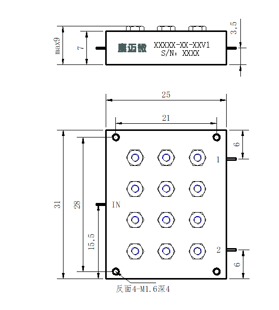 ZCB4-C22.55-27.25G-1008 Diplexer