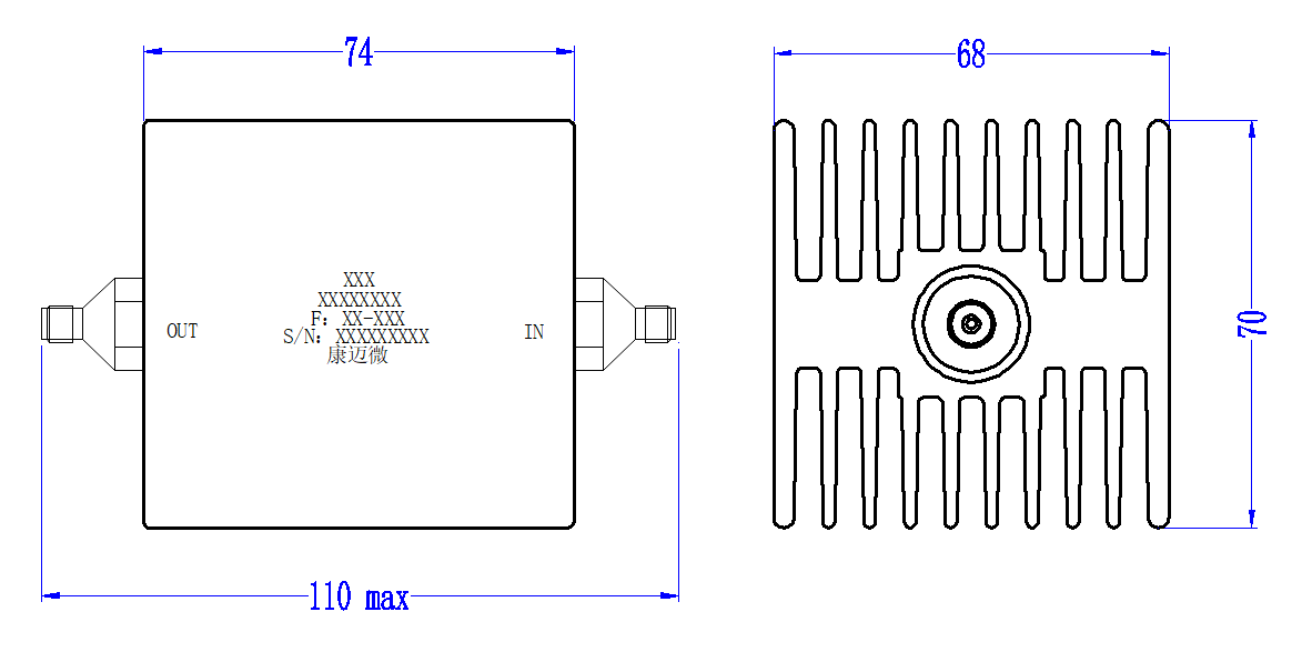 DA9-1050-0-6G-3039 Attenuator