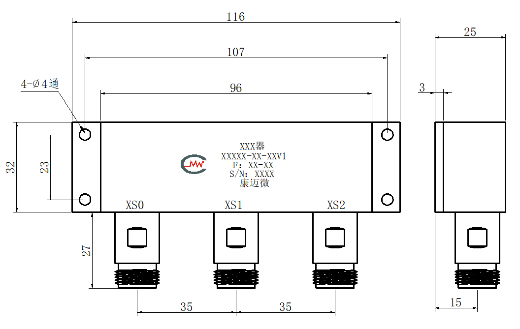 ZPD-L0.03-0.09-2275 Power divider