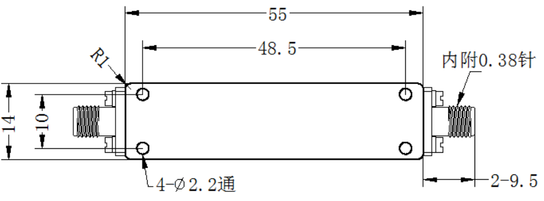 ZBF2-C11.08-0.85G-1043 滤波器