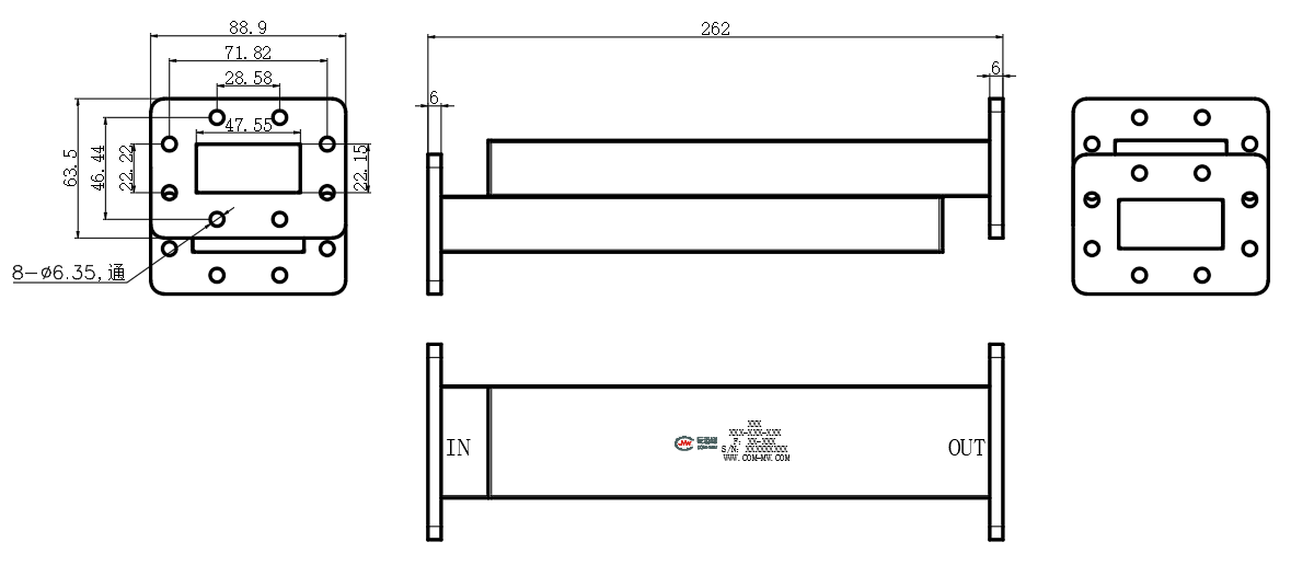 DA8-1525-3.94-5.99G-3431 Attenuator