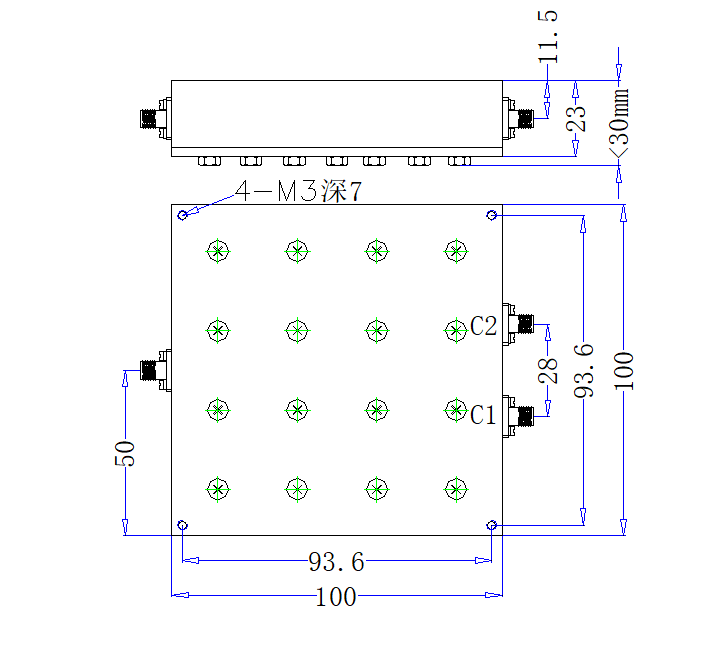 ZCB6-C2400-2620-4258 Diplexer
