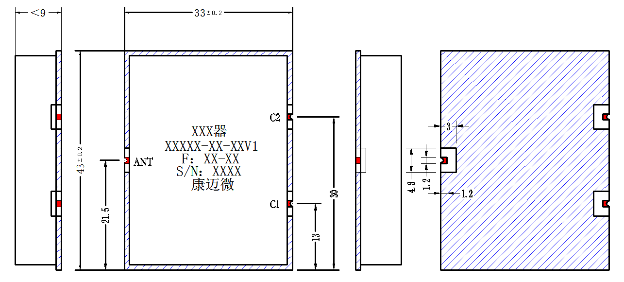 LCD-1800-4200-30SMD LC duplexer