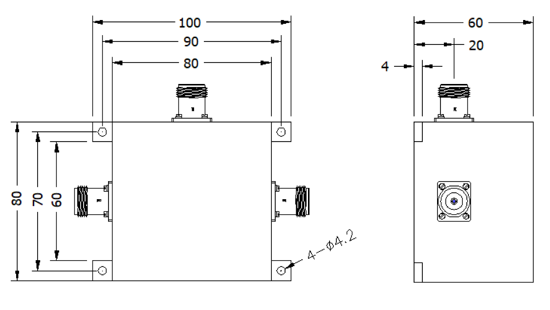 ZPD8-2L1.5-30-888 Power divider