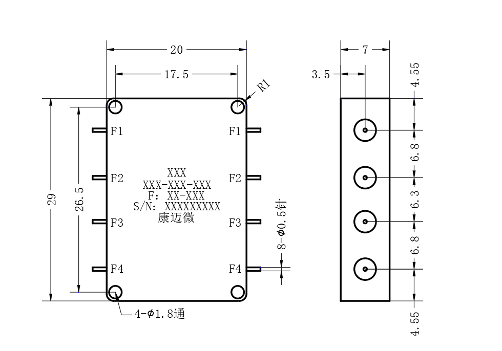 DFSLPF20-L0-3500-271 Filter Assembly