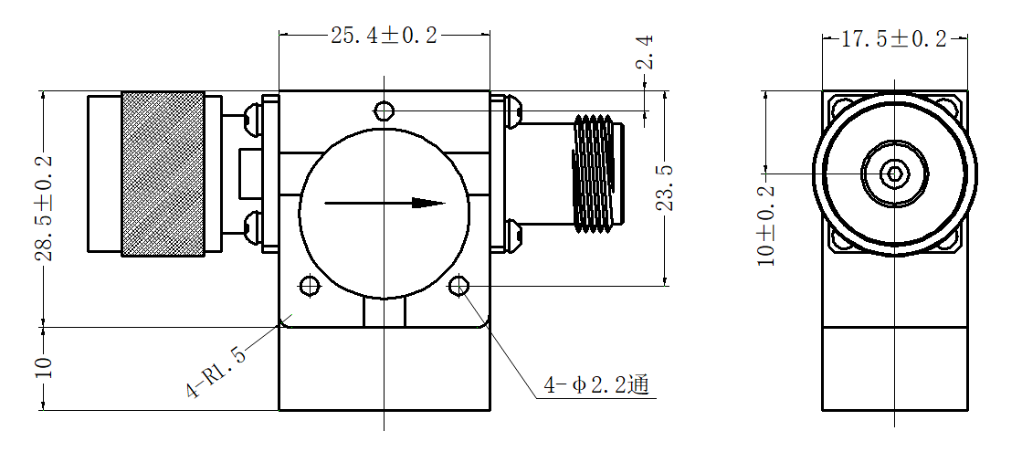 DG9-2.3-2.7G-2404 Isolator