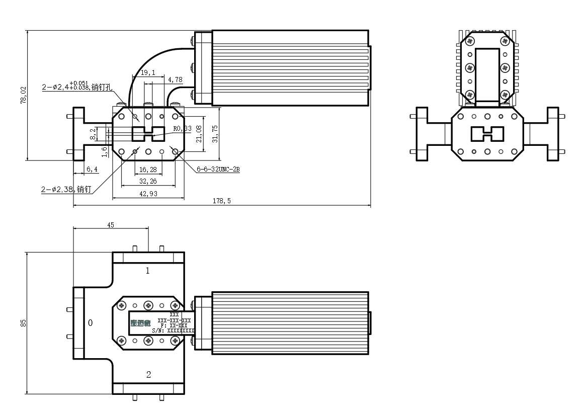 ZPD8-2W5-18G-2443 Power divider