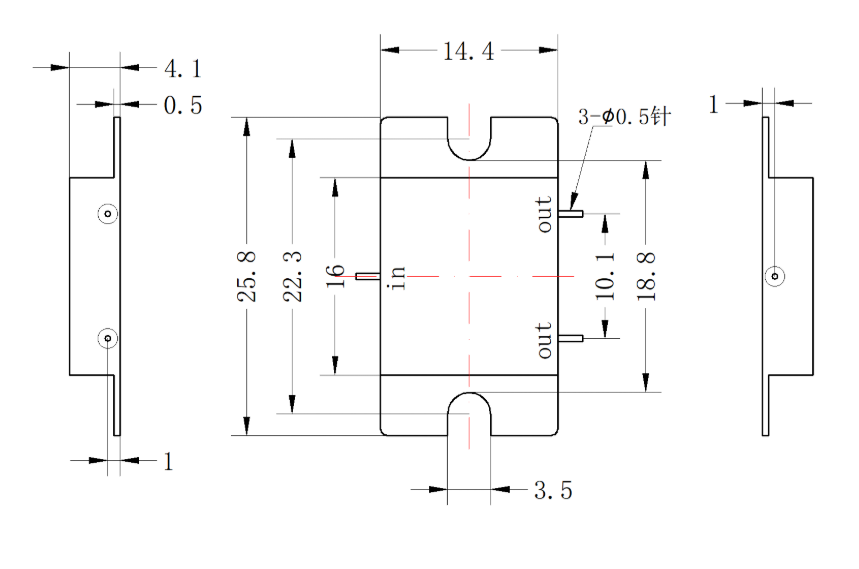 ZPD2-2M1.5-2.5G-2577 Power divider